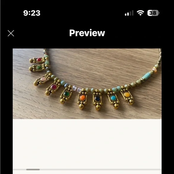 ❤️❤️❤️New Handmade Necklace ! Stunning ! New❤️❤️❤️ - Picture 5 of 8